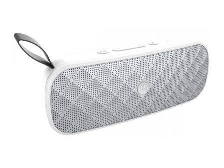 Motorola Sonic Play + 275 Bluetooth Speaker - White Discount