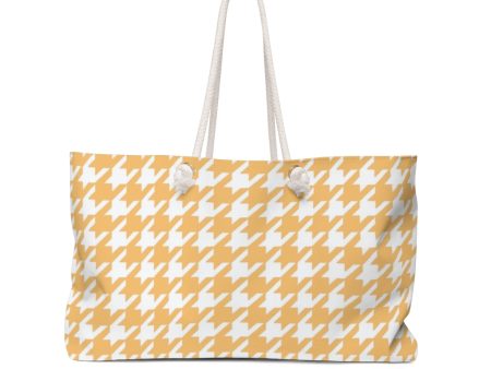 Banana Houndstooth Weekender Bag Online Hot Sale