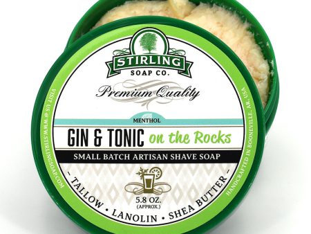 Gin & Tonic on the Rocks - Shave Soap Online Sale