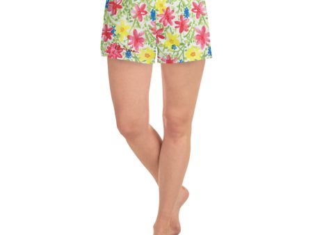 Women s Wildflower Athletic Shorts on Sale