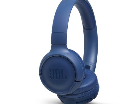 JBL Tune 500BT Wireless On-Ear Headphones - Blue Sale