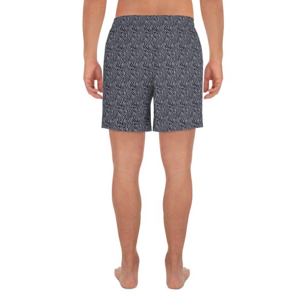 Grey Zebra Mens Shorts on Sale