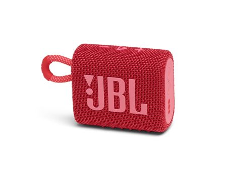 JBL Go 3 Portable Bluetooth Speaker - Red Online Sale