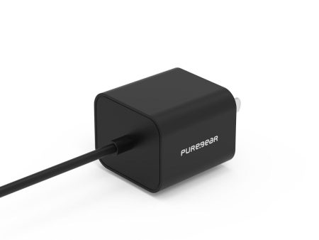 Puregear 12W, 5 Ft. Corded Lightning Wall Charger - Black on Sale