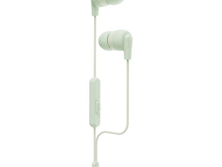 Skullcandy Ink D+ Wired Earbuds W Mic - Pastels Sage Green Online Hot Sale