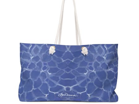 Blue Pool Weekender Bag For Sale