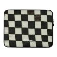 B&W Checkerboard Laptop Sleeve For Cheap