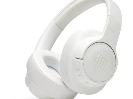 JBL Tune 700BT Wireless Over-Ear Headphones - White on Sale