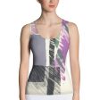 Abstract Collage Tank Top Online Sale