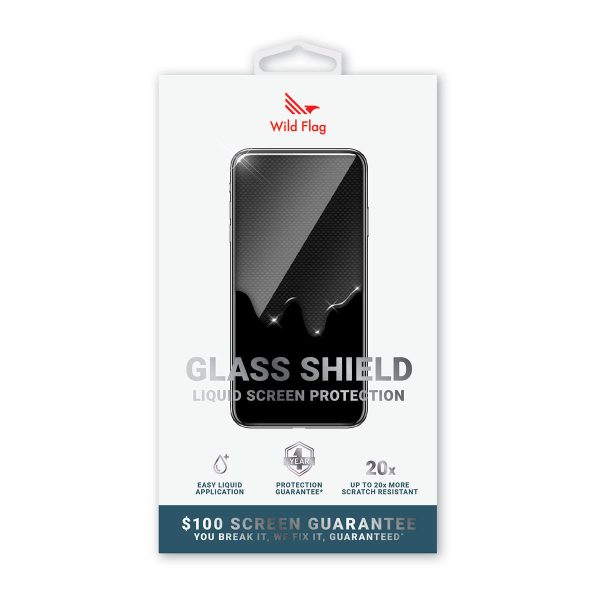 Wild Flag Glass Shield Liquid Screen Protection ($100 Insurance) Supply