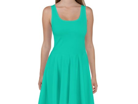 Aegean Blue Skater Dress Online