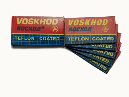 Voskhod Razor Blades (1 Pack of 5 Blades) Discount