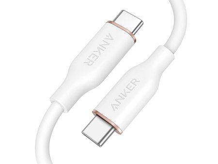 Anker Powerline III Flow 6  USB-C To USB-C  Connector - White Online