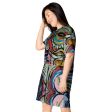 Whirl Wind T-shirt dress For Cheap