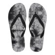 Grey Tie Dye Flip Flops For Discount