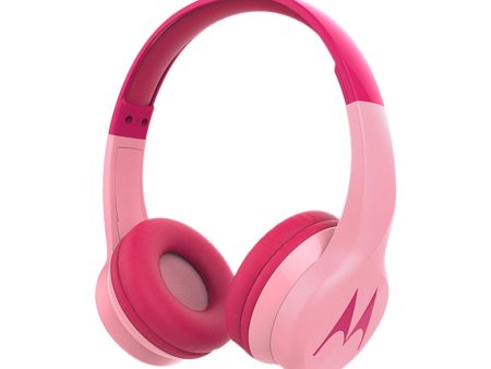 Motorola Squads 300 Kids Wireless Headphones 300 - Pink Online