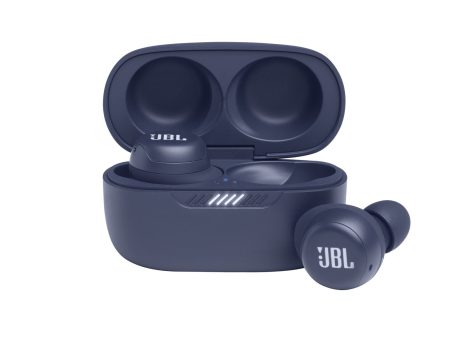 JBL Live Free NC Plus True Wireless Noise Cancelling Earbuds - Blue Supply