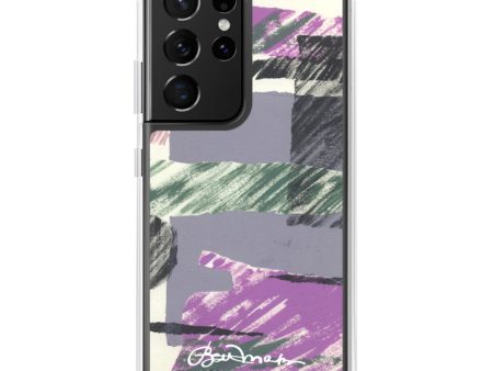 Abstract Collage Samsung Case Discount