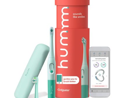 Colgate Hum Electric Battery Powered Toothbrush Value Pack - Teal Discount