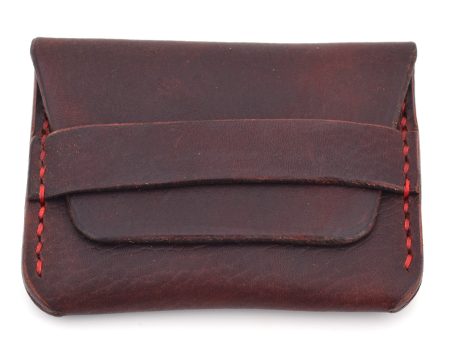 Flap Wallet (Red Threading) Sale