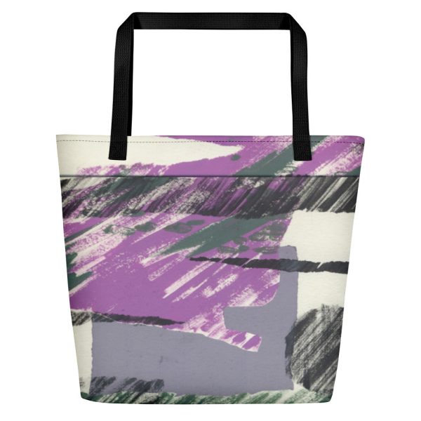 Abstract Collage Teachers Tote Bag For Cheap