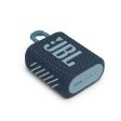 JBL Go 3 Portable Bluetooth Speaker - Blue Fashion