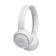 JBL Tune 500BT Wireless On-Ear Headphones - White Online Hot Sale