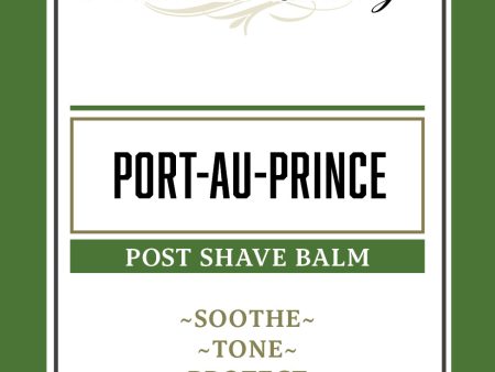 Port-au-Prince - Post-Shave Balm Online Sale