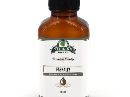 Faskally - Beard & Pre-Shave Oil Online now