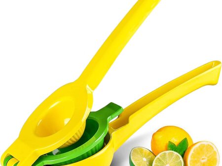 Zulay Kitchen Manual Lemon Squeezer - Yellow Red Cheap