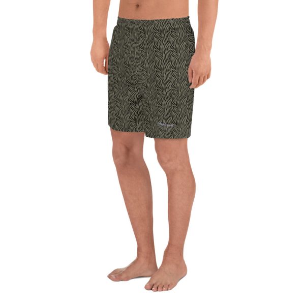 Khaki Zebra Mens Shorts Fashion