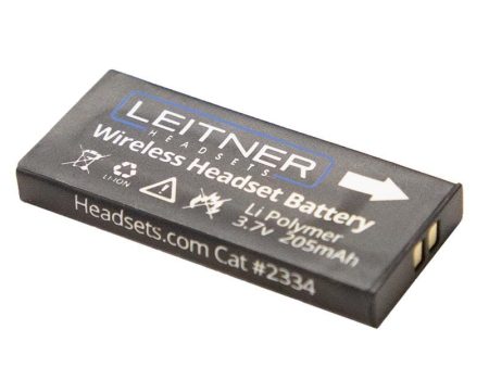 Genuine Battery for Leitner Wireless Headsets Online Sale