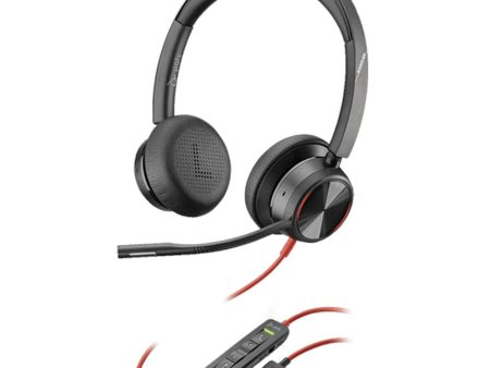 Plantronics Blackwire 8225 Dual-Ear USB-C Headset Online now