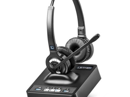 Leitner LH375 Wireless Headset – Works With Your Office Phone, Computer, and Cell Phone Fashion