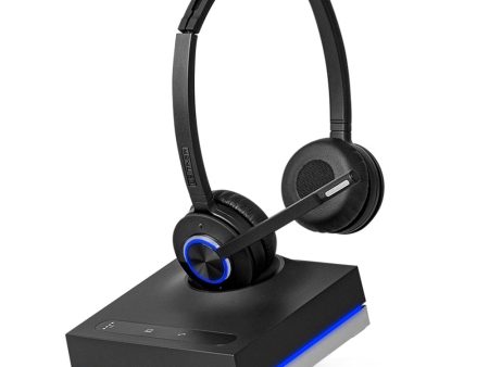 Leitner LH575 Premium Plus Dual-Ear Wireless Headset Online now