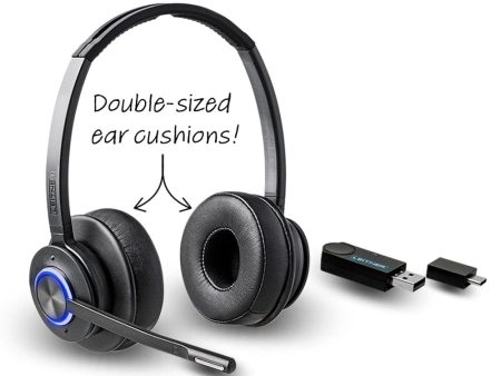 Leitner LH475XL Wireless Computer Headset – USB Dongle For Sale