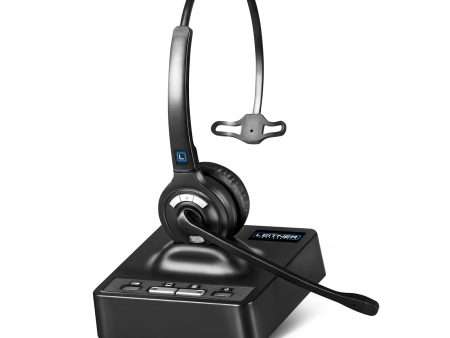 Leitner LH270 Over-the-Head Wireless Headset - Call Center Package Fashion